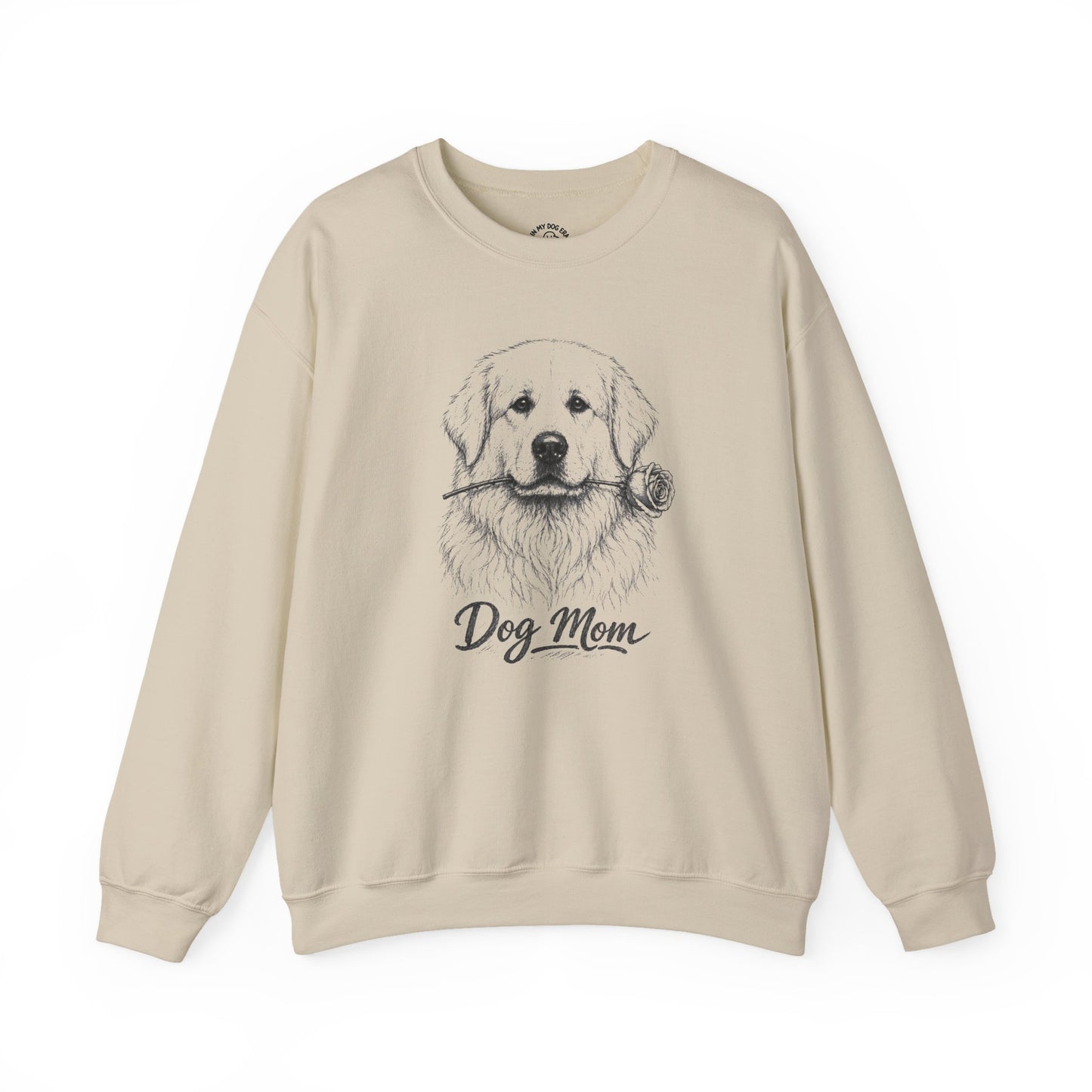 Great Pyrenees Dog Mom Sweatshirt (Rose Collection)