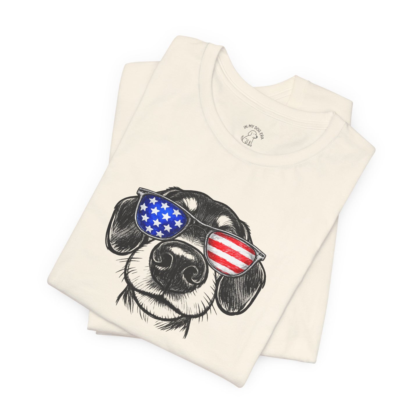 Red, White & BOOP Dachshund T-Shirt