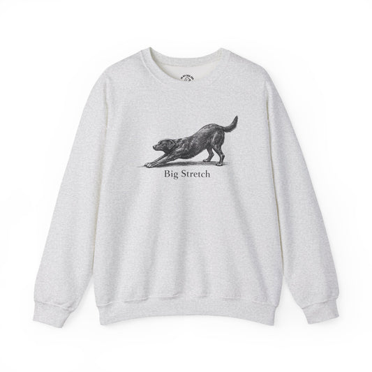Big Stretch Black Labrador Retriever Sweatshirt