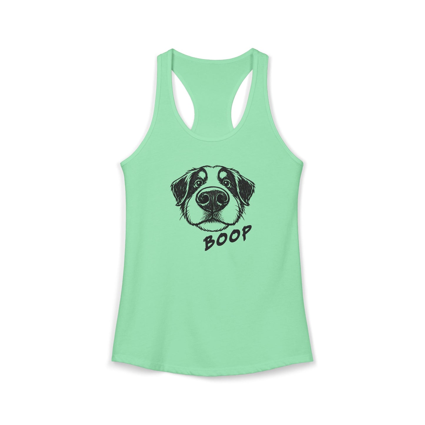 BOOP Classic - Bernese Mountain Dog - Women's Racerback Tanktop