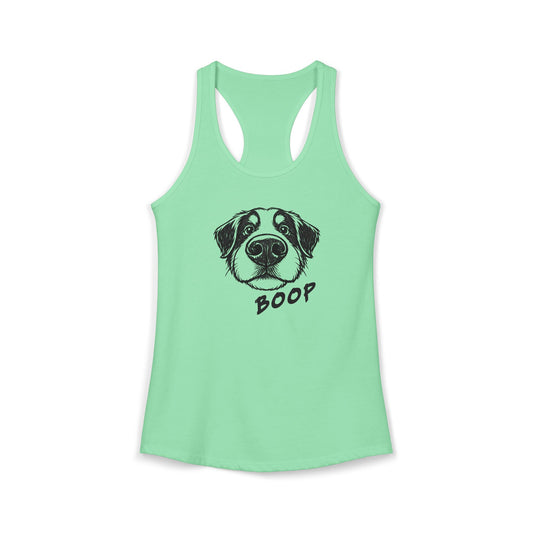 BOOP Classic - Bernese Mountain Dog - Women's Racerback Tanktop
