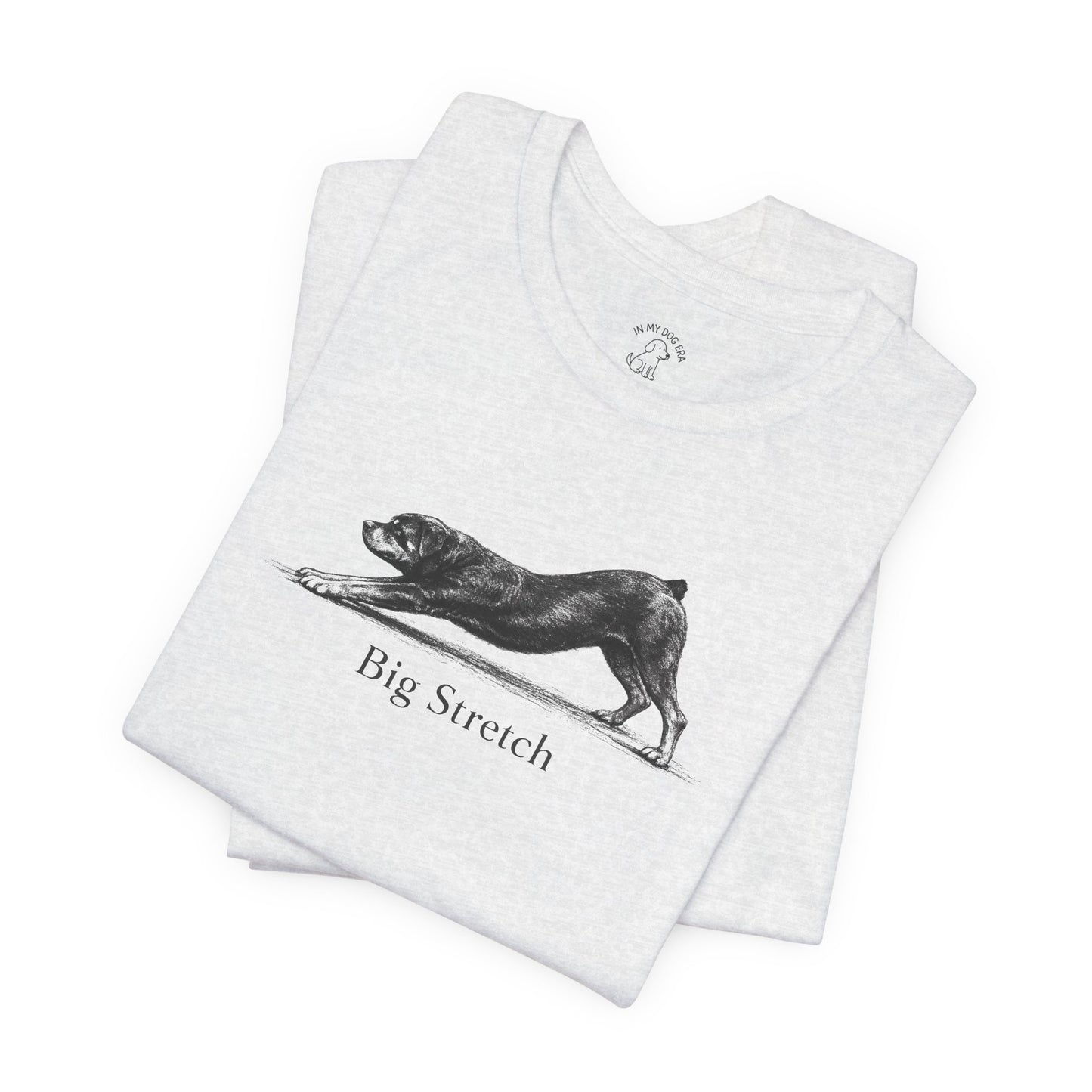 Big Stretch Rottweiler (Docked Tail) T-Shirt