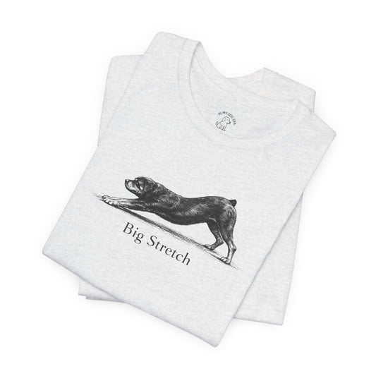 Big Stretch Rottweiler (Docked Tail) T-Shirt