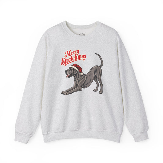 Great Dane Christmas Sweatshirt | Merry Stretchmas