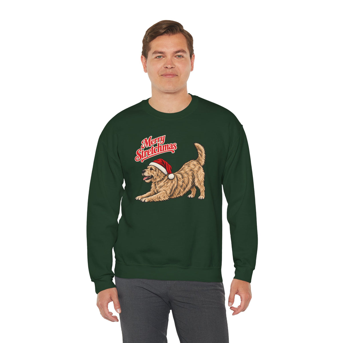 Glen of Imaal Terrier Christmas Sweatshirt | Merry Stretchmas