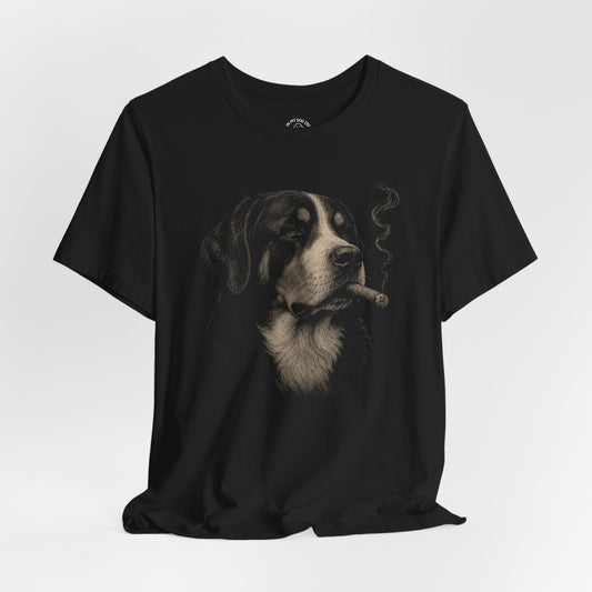 The Gentleman Greater Swiss Mountain Dog T-Shirt