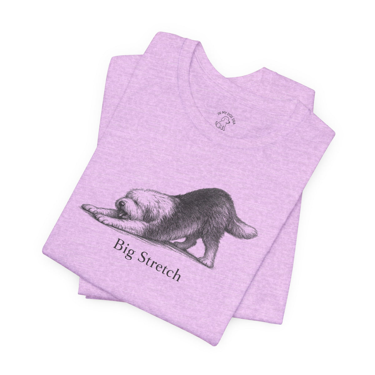 Big Stretch Old English Sheepdog T-Shirt