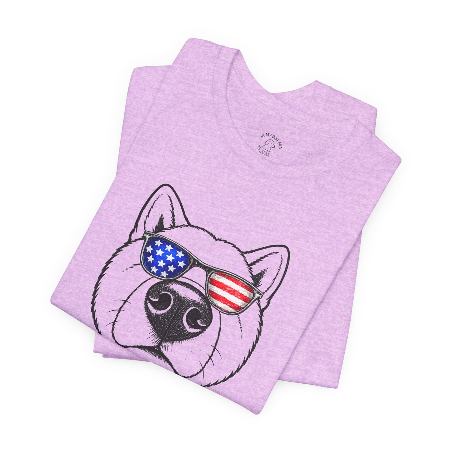Red, White & BOOP Akita T-Shirt
