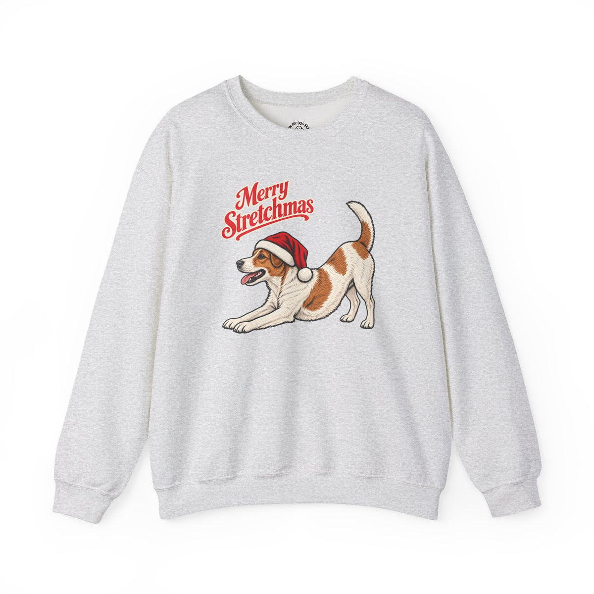 Jack Russell Terrier Christmas Sweatshirt | Merry Stretchmas