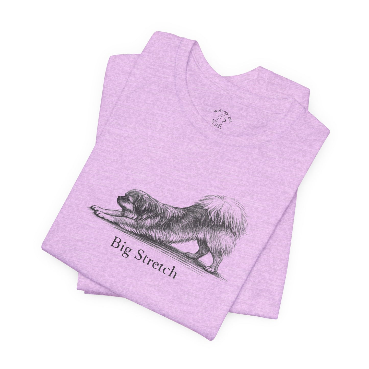 Big Stretch Tibetan Spaniel T-Shirt