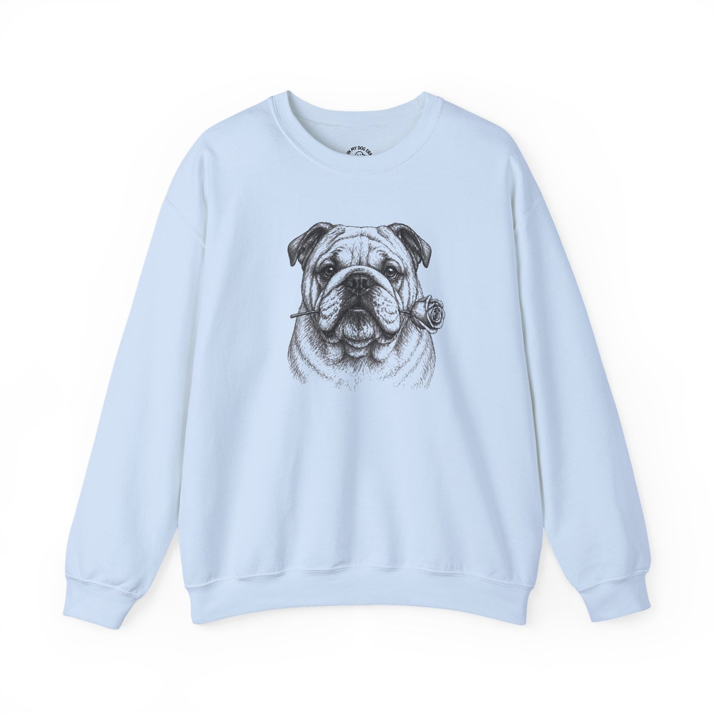English Bulldog Rose Collection Sweatshirt