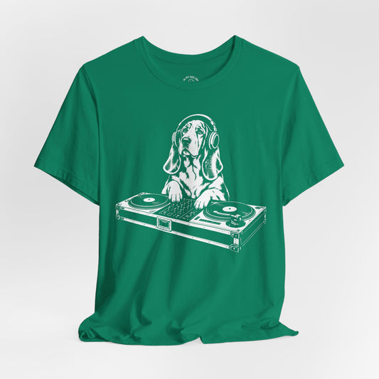 Basset Hound DJ T-Shirt