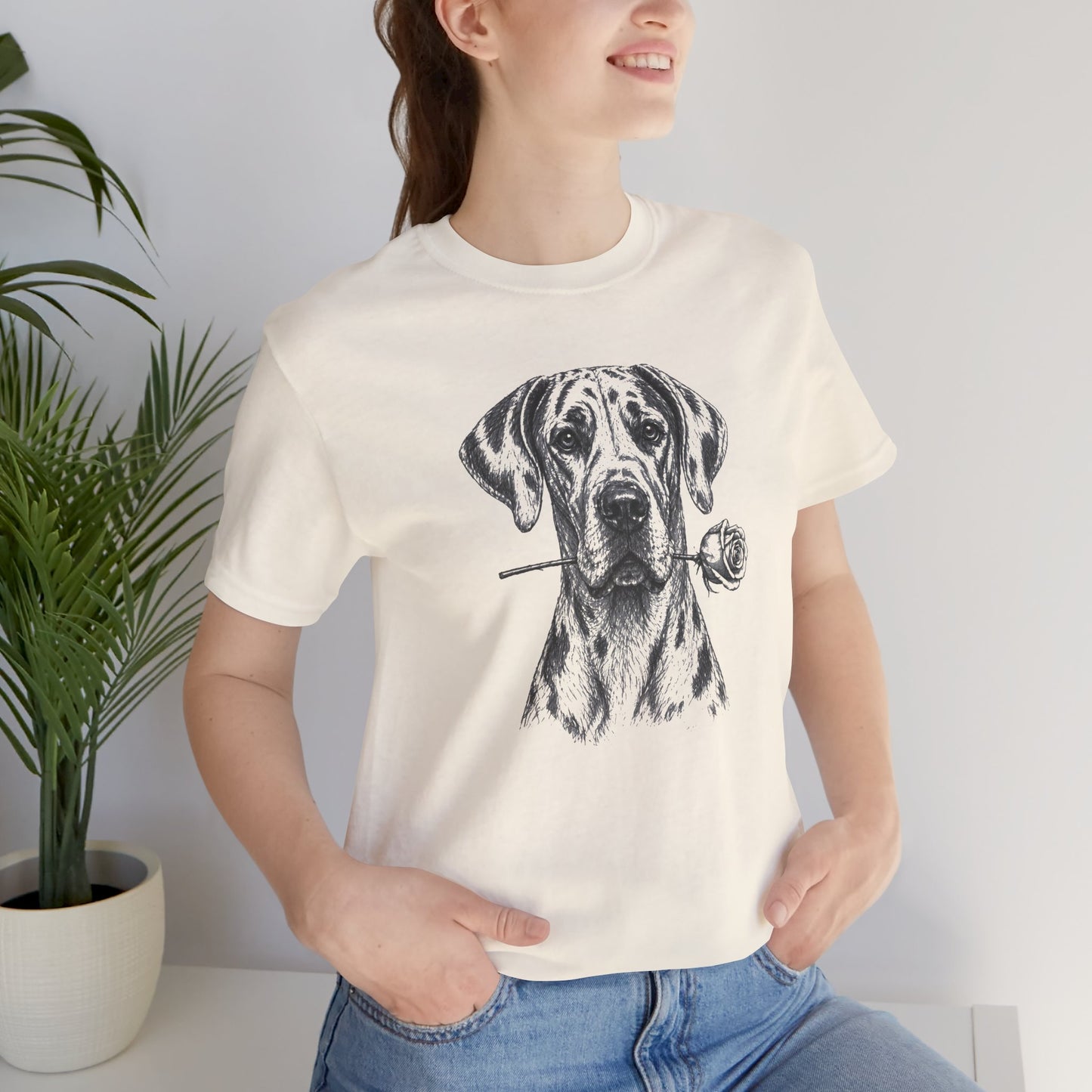 Great Dane Rose Collection T-Shirt