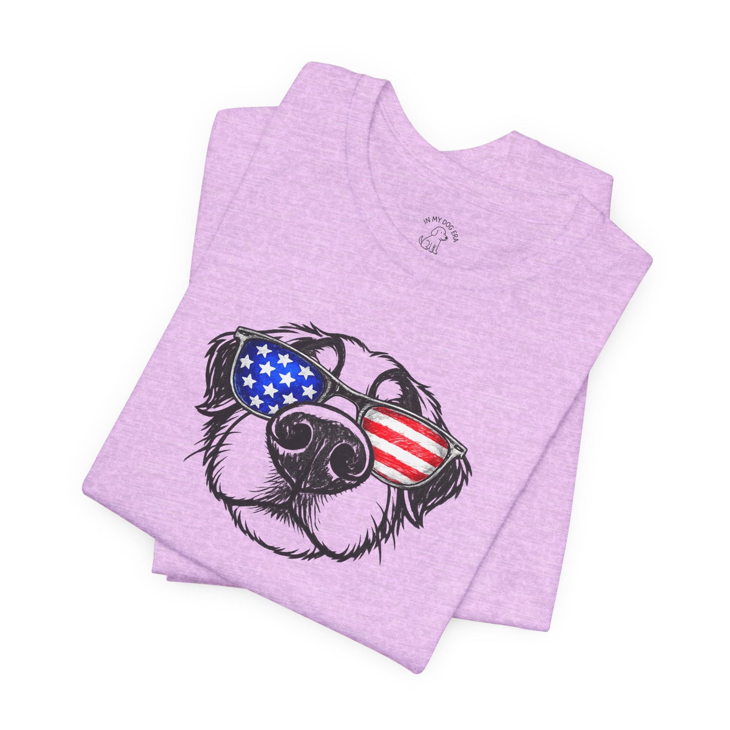 Red, White & BOOP Bernese Mountain Dog T-Shirt