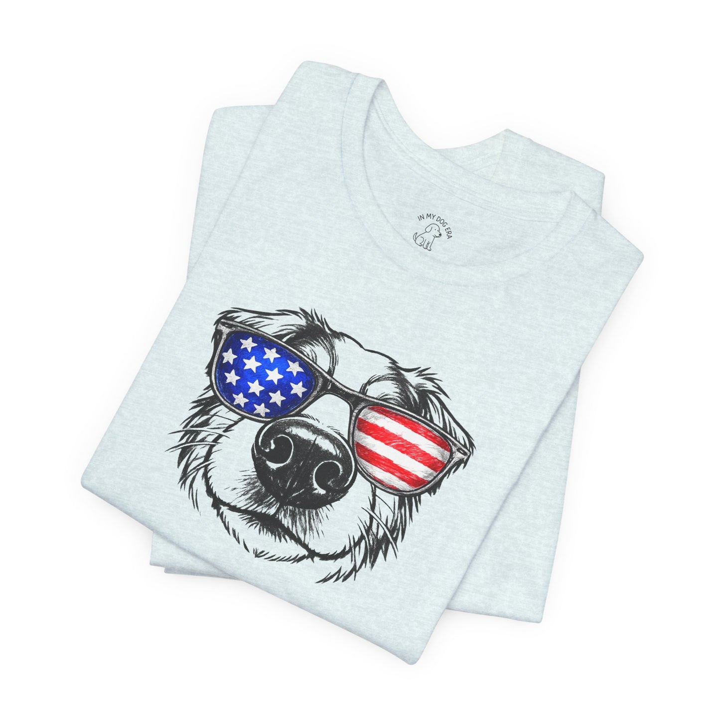 Red, White & BOOP Australian Shepherd T-Shirt