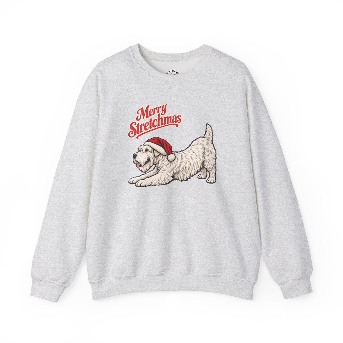 Sealyham Terrier Christmas Sweatshirt | Merry Stretchmas