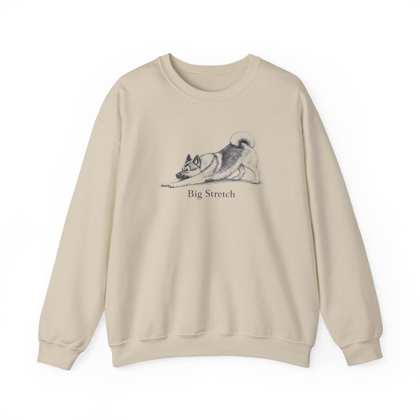 Big Stretch Norwegian Elkhound Sweatshirt