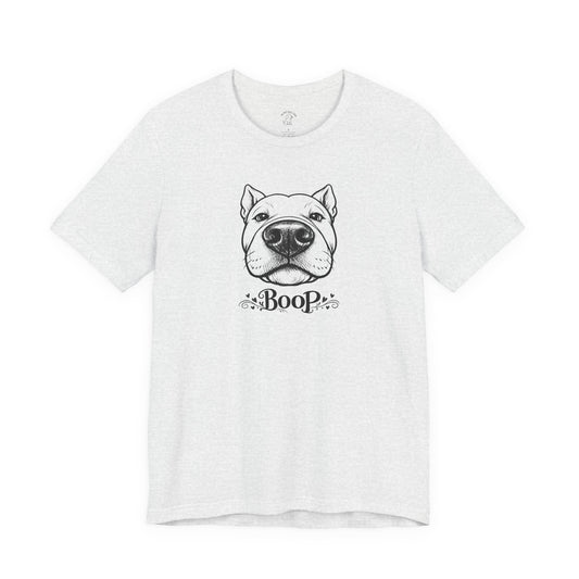 BOOP Pit Bull - Unisex T-Shirt (Cropped Ears)