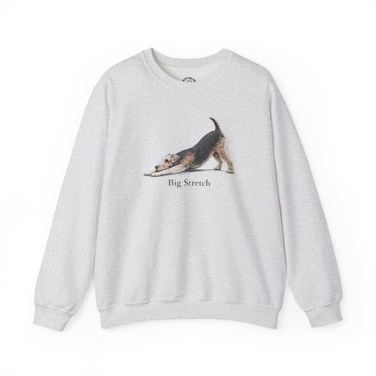 Big Stretch Airedale Terrier Sweatshirt