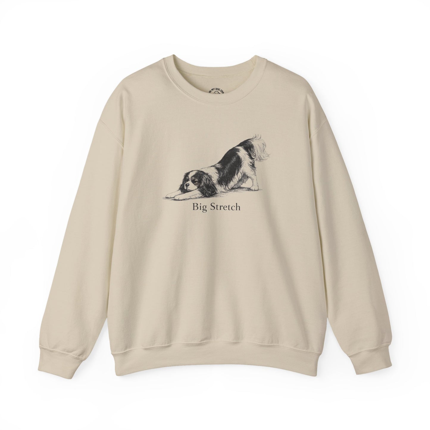 Big Stretch Cavalier King Charles Spaniel Sweatshirt