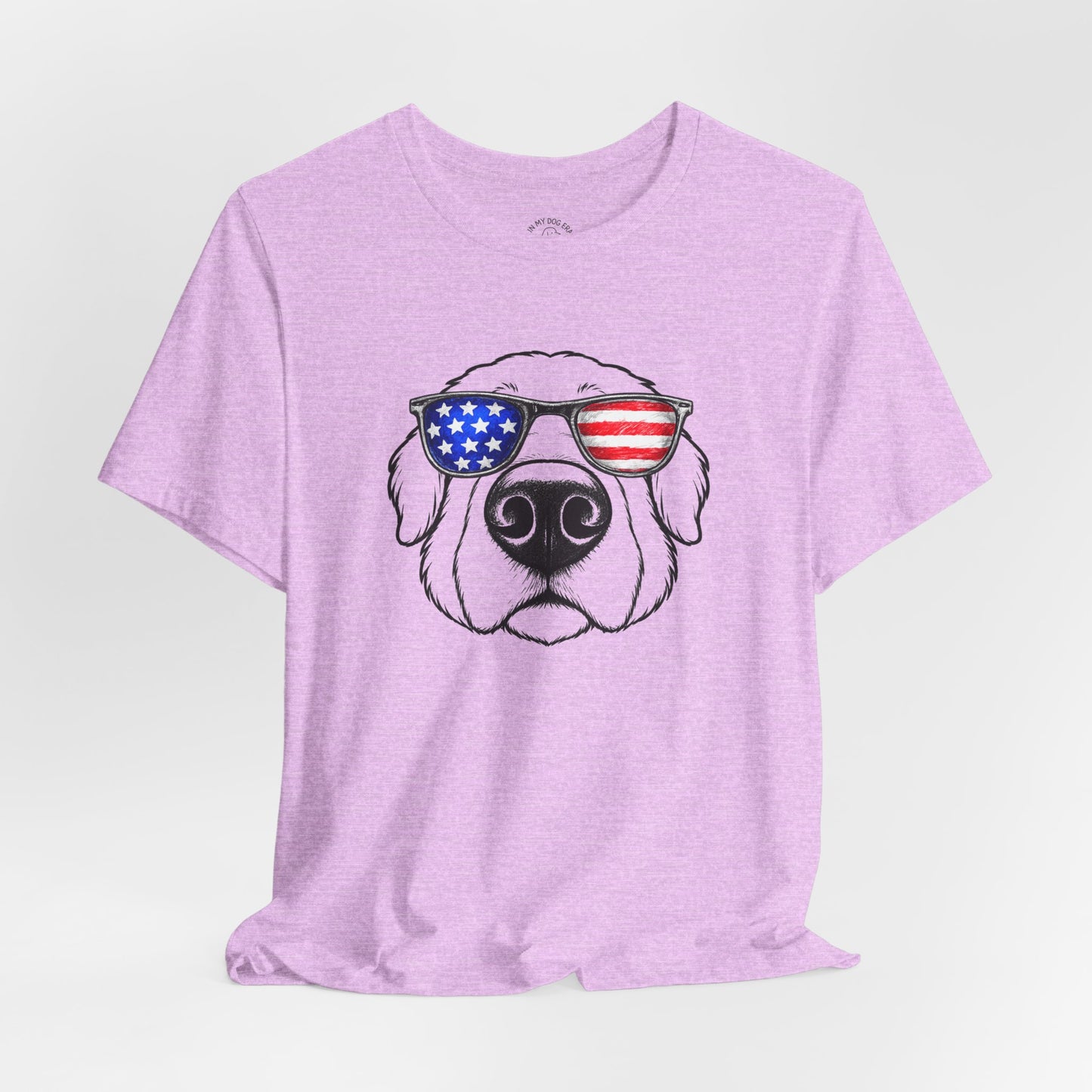 Red, White & BOOP Great Pyrenees T-Shirt