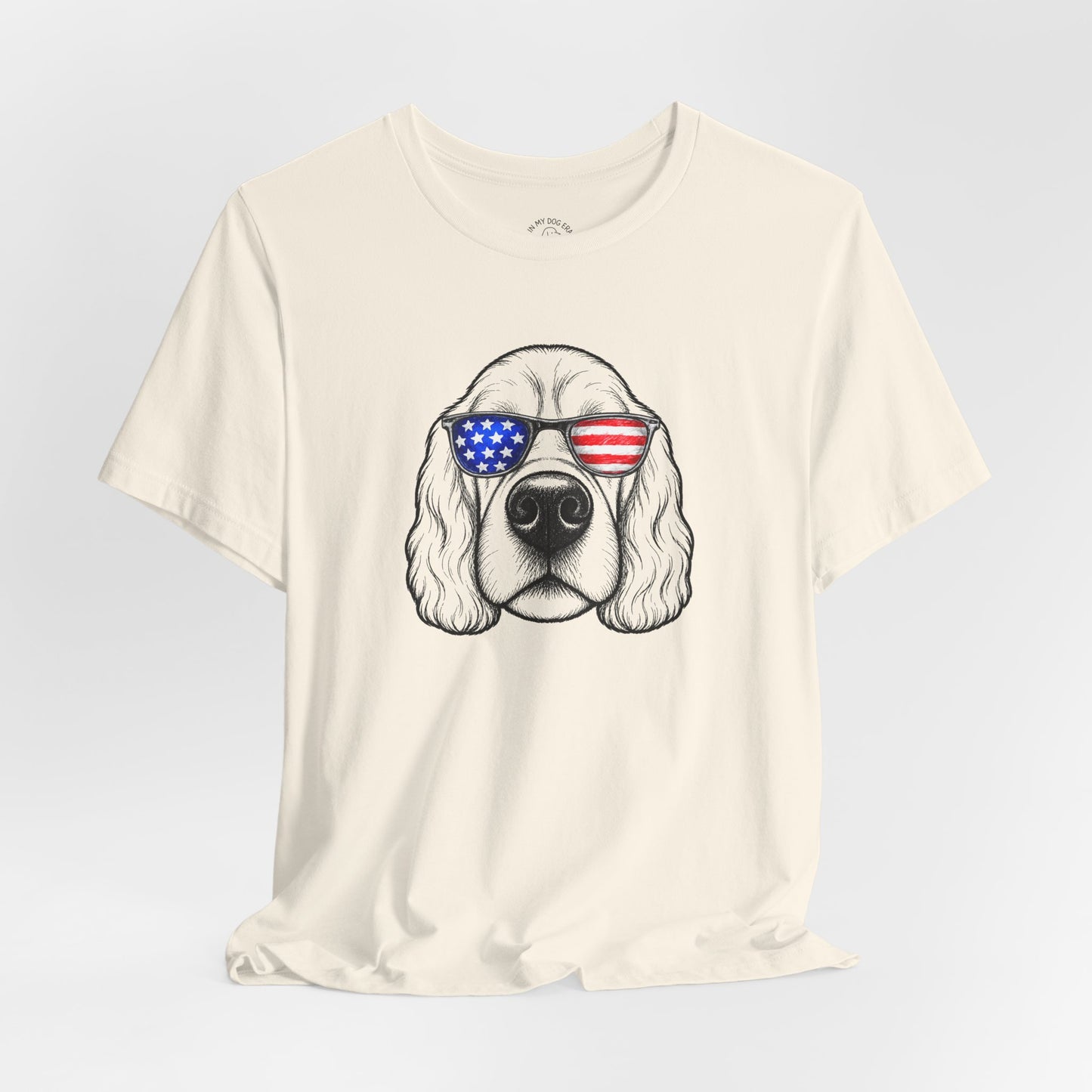 Red, White & BOOP American Cocker Spaniel T-Shirt