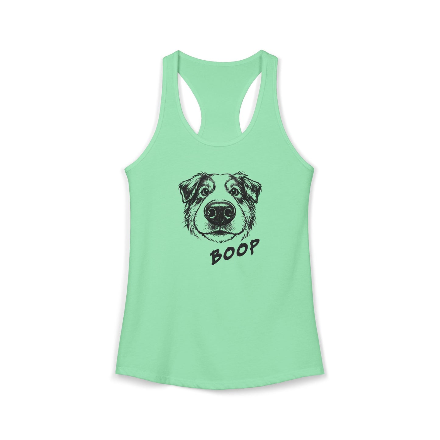 BOOP Classic - Australian Shepherd - Women's Racerback Tanktop
