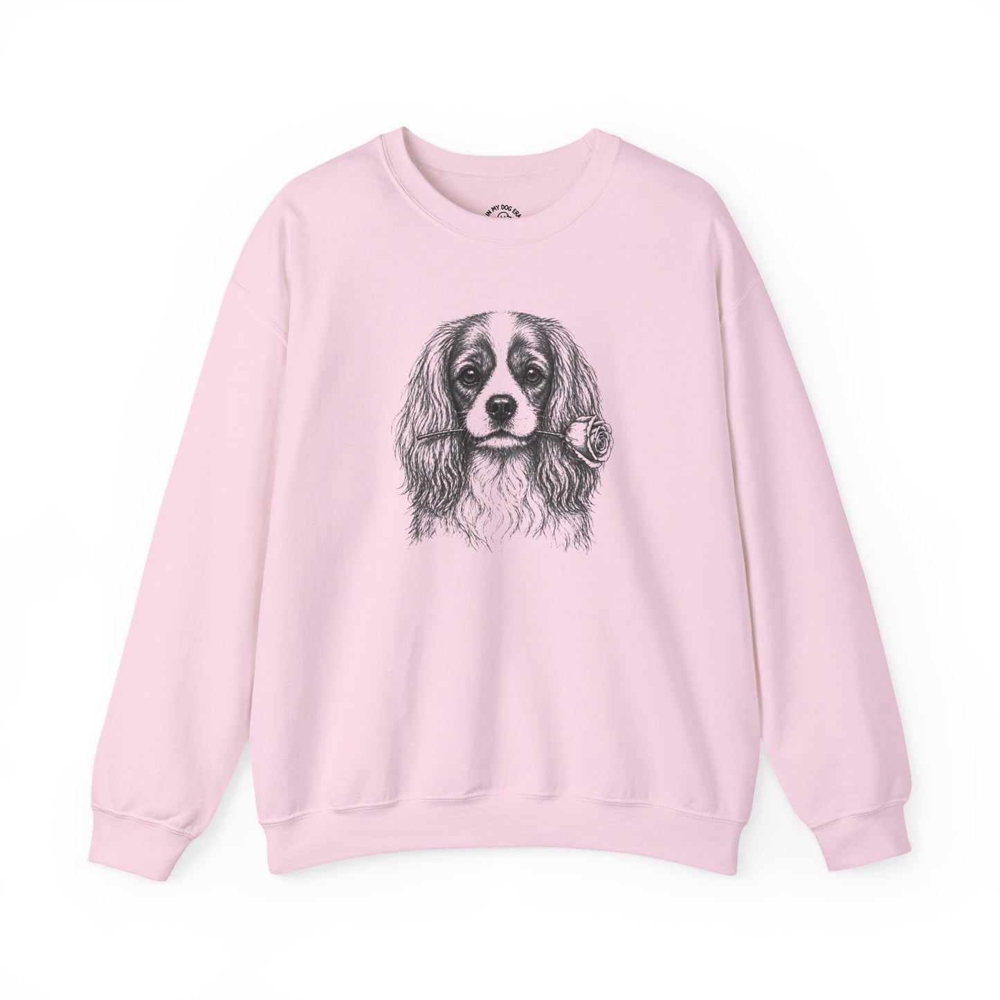 Cavalier King Charles Spaniel Rose Collection Sweatshirt