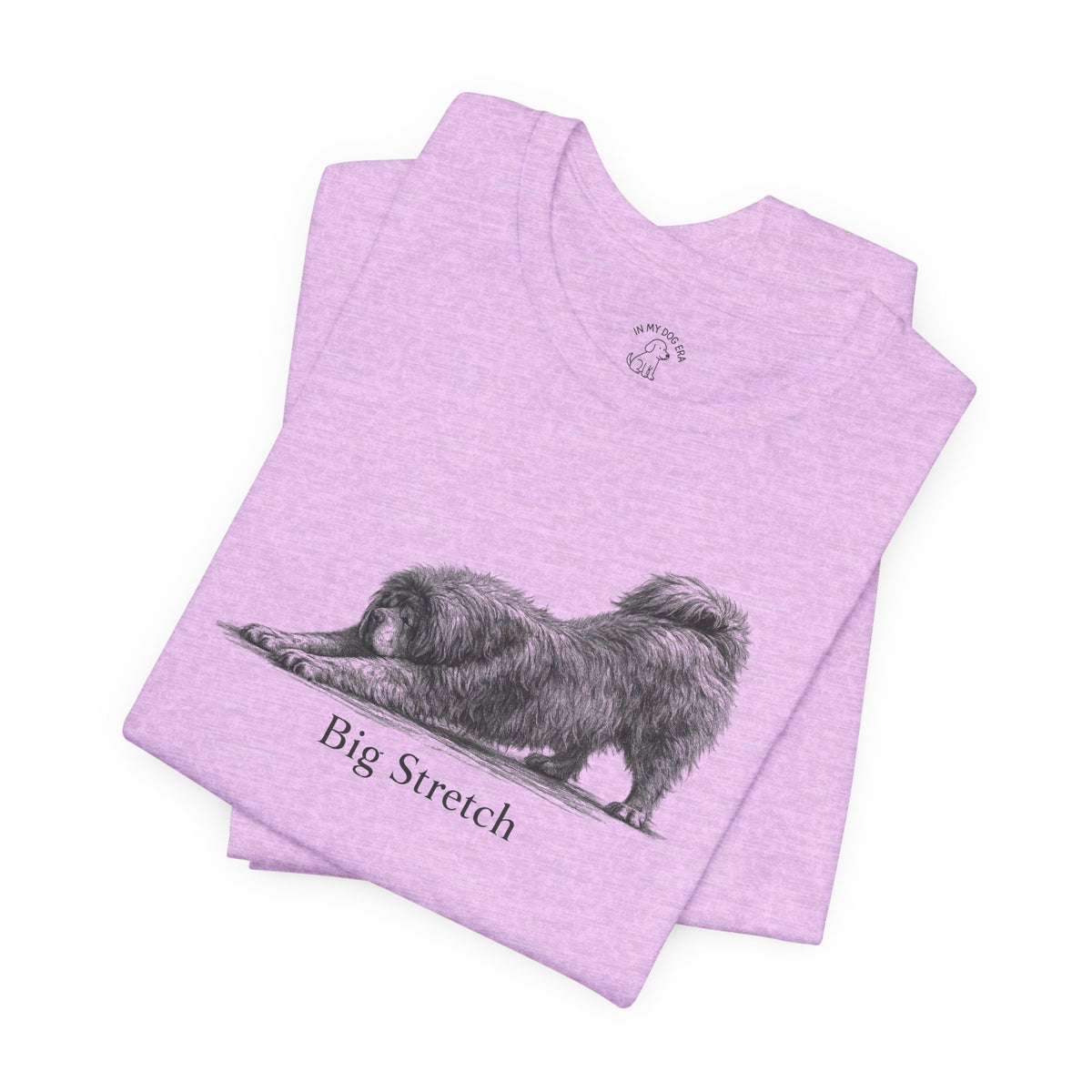 Big Stretch Tibetan Mastiff T-Shirt