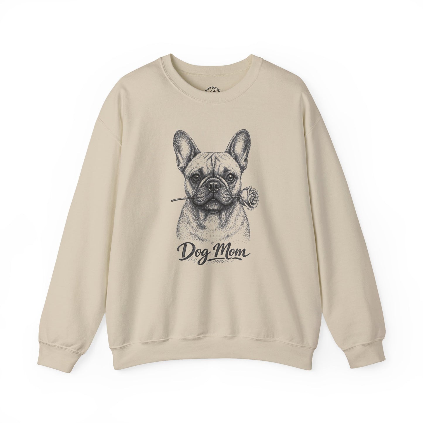 French Bulldog Dog Mom Sweatshirt (Rose Collection)