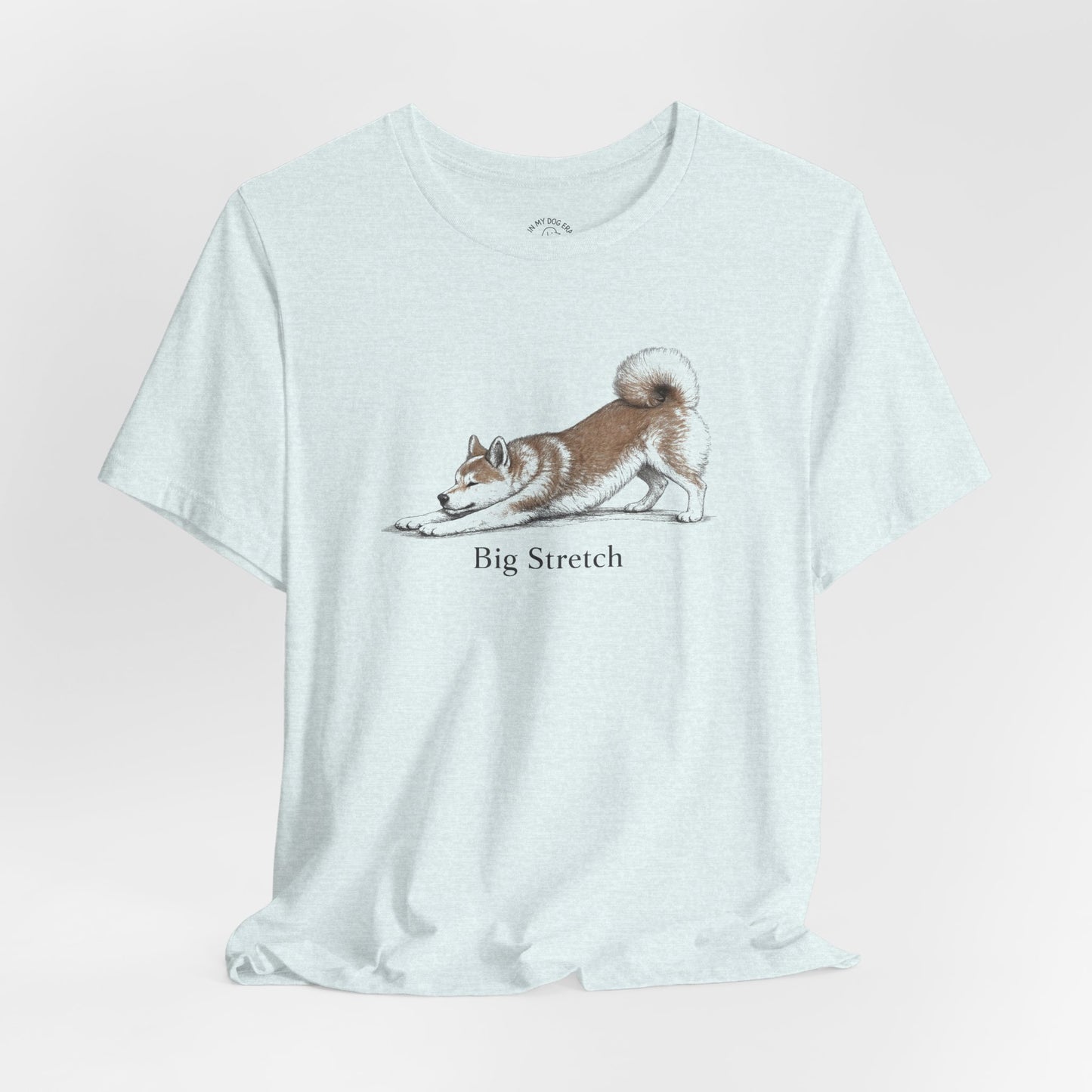 Big Stretch Shiba Inu T-Shirt