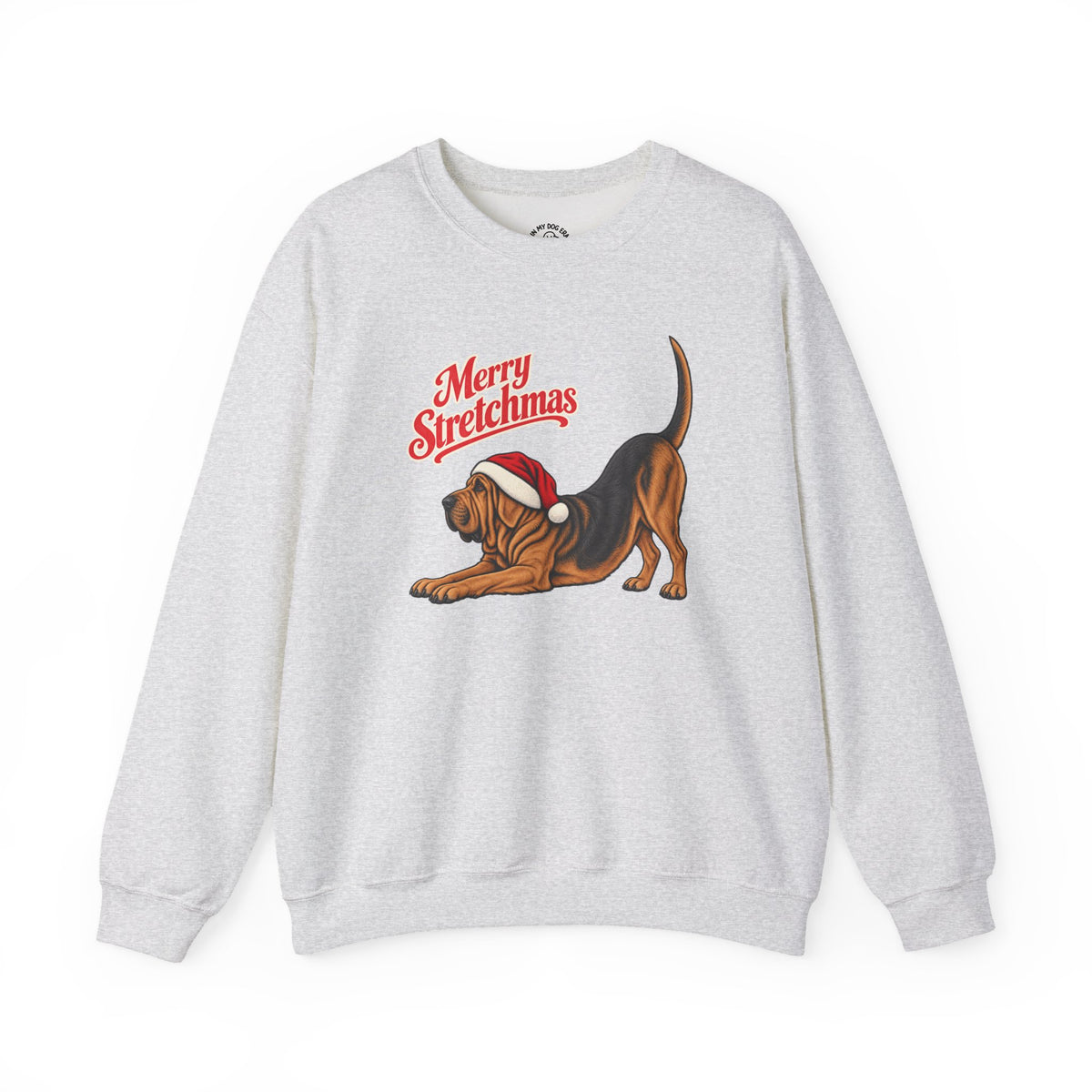 Bloodhound Christmas Sweatshirt | Merry Stretchmas