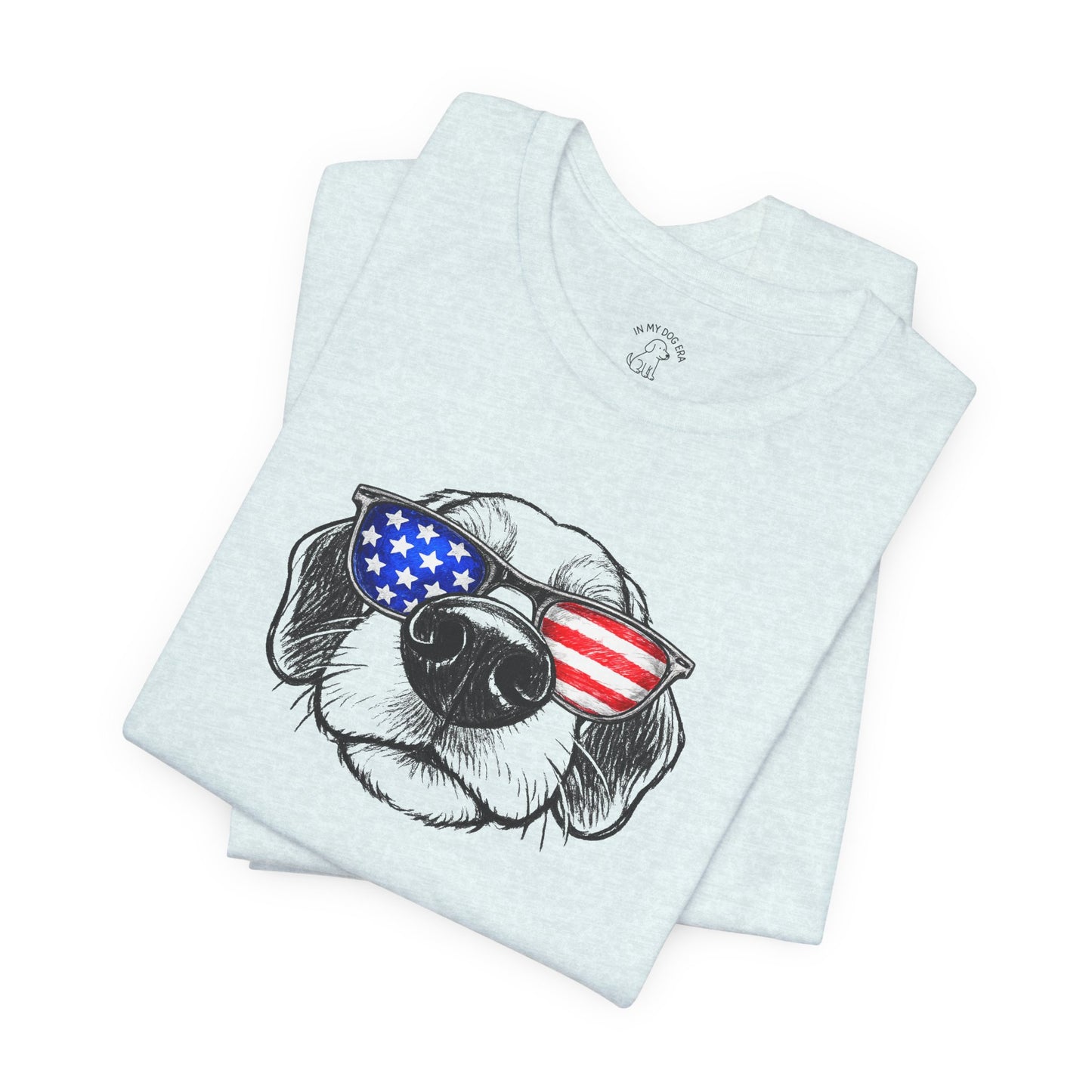 Red, White & BOOP Beagle T-Shirt