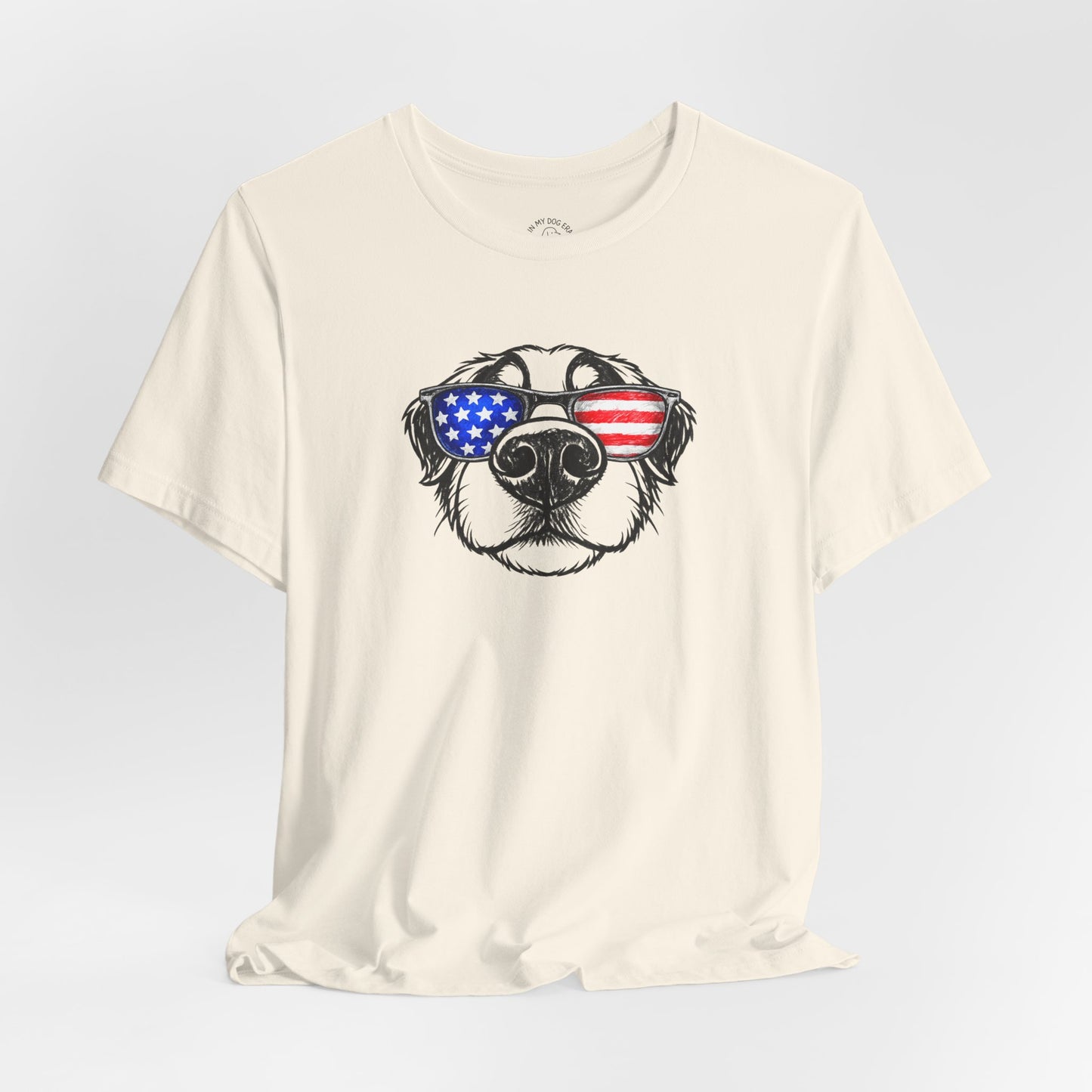 Red, White & BOOP Bernese Mountain Dog T-Shirt