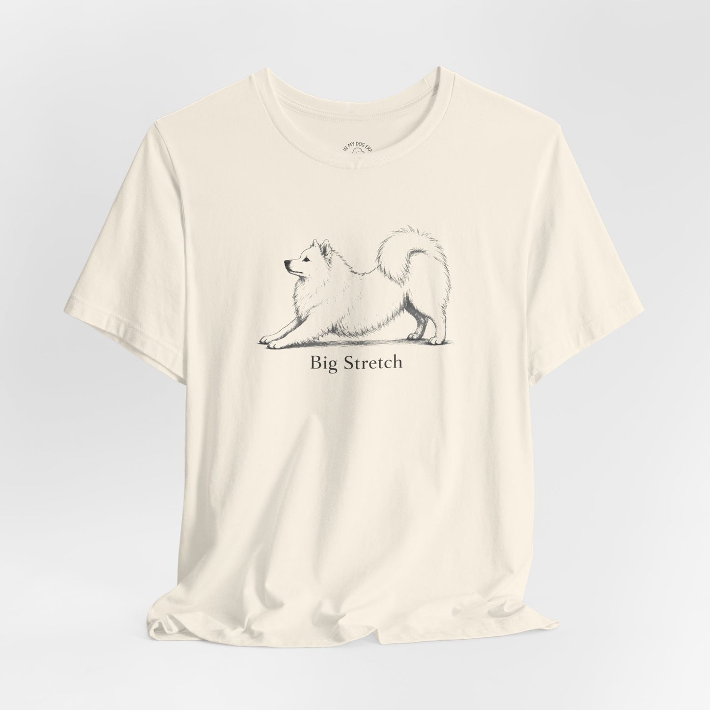 Big Stretch American Eskimo Dog T-Shirt