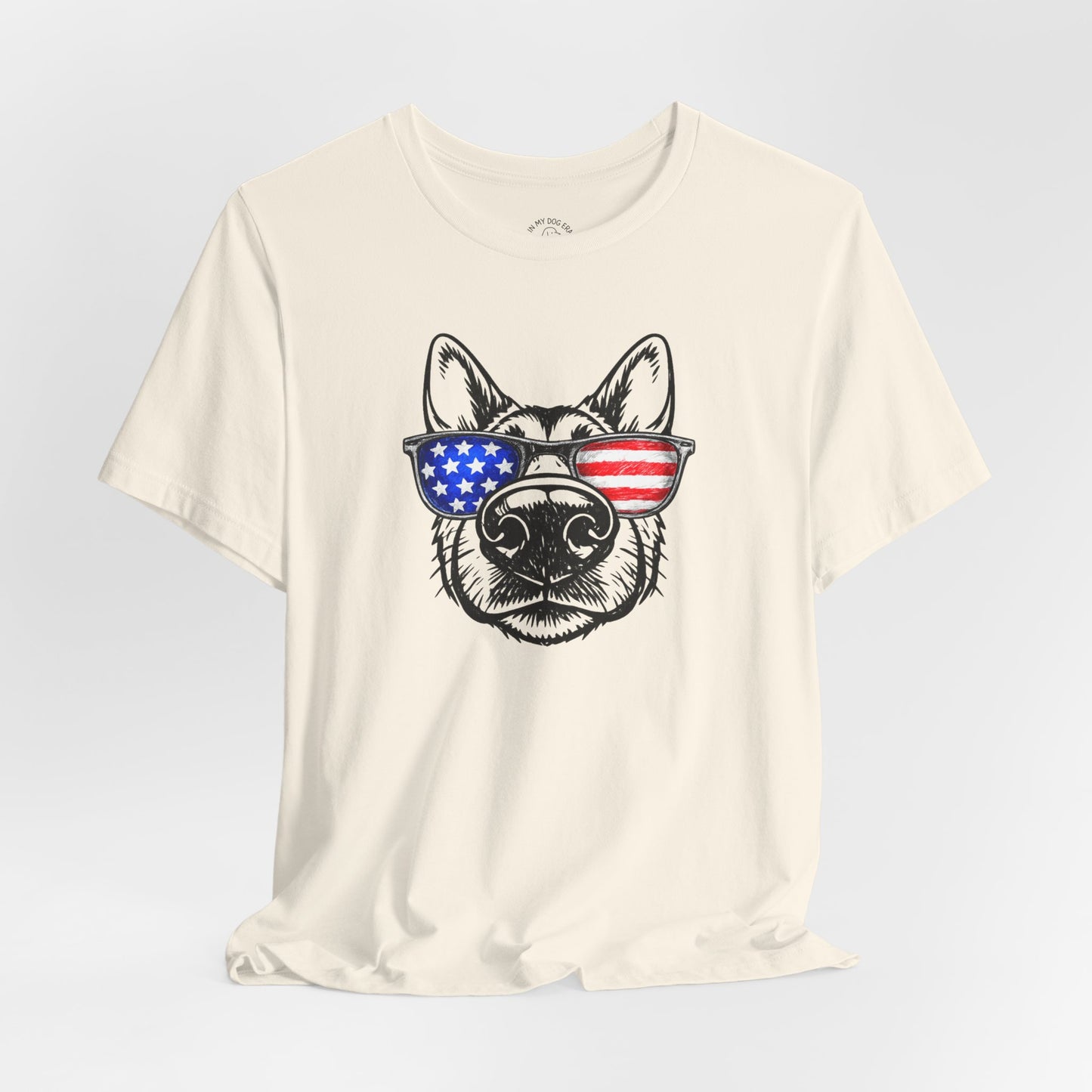 Red, White & BOOP German Shepherd T-Shirt
