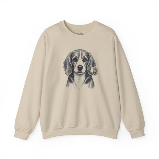 Beagle Rose Collection Sweatshirt