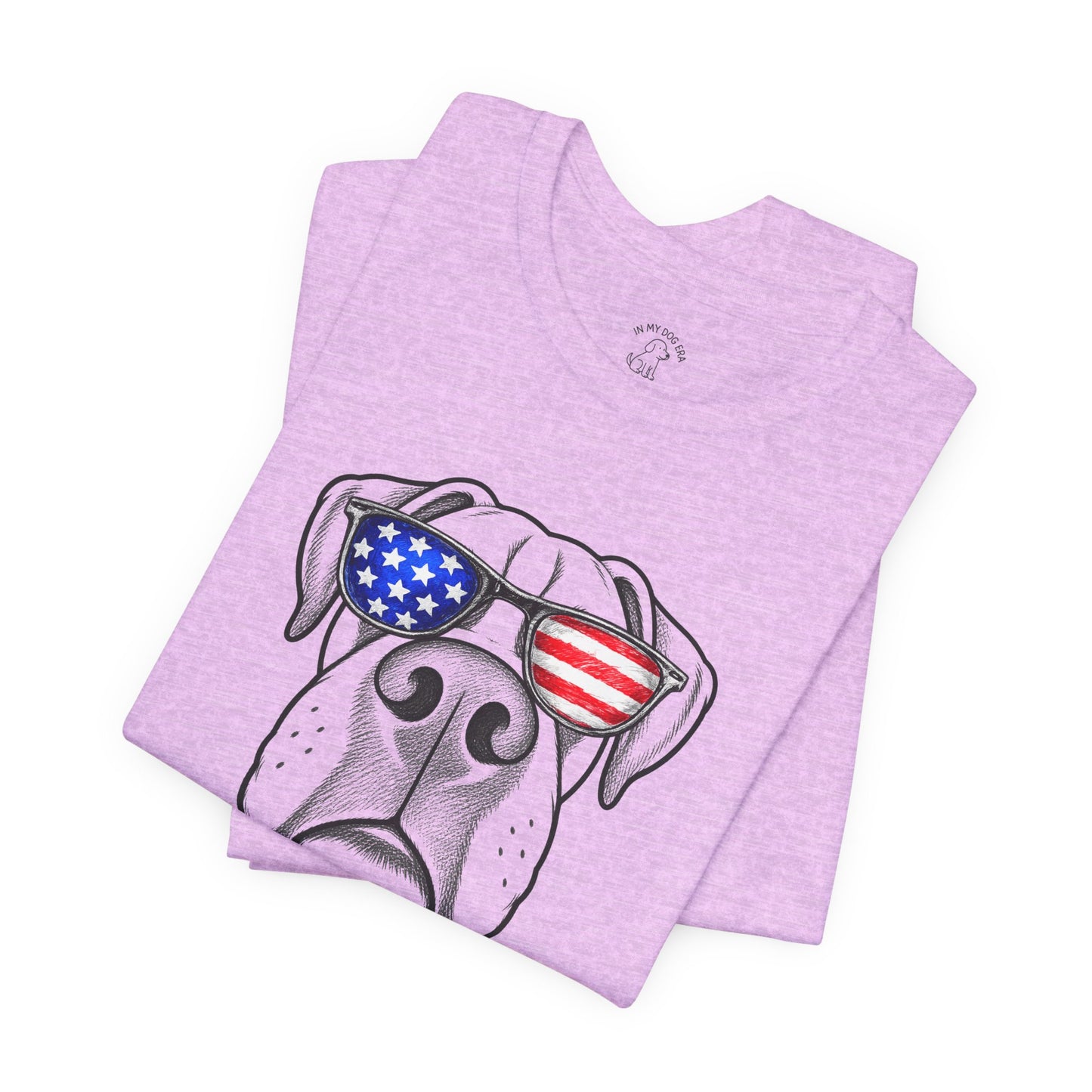 Red, White & BOOP Boxer T-Shirt