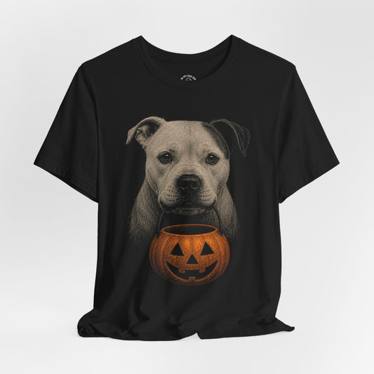 American Bulldog Halloween T-Shirt – Boop or Treat