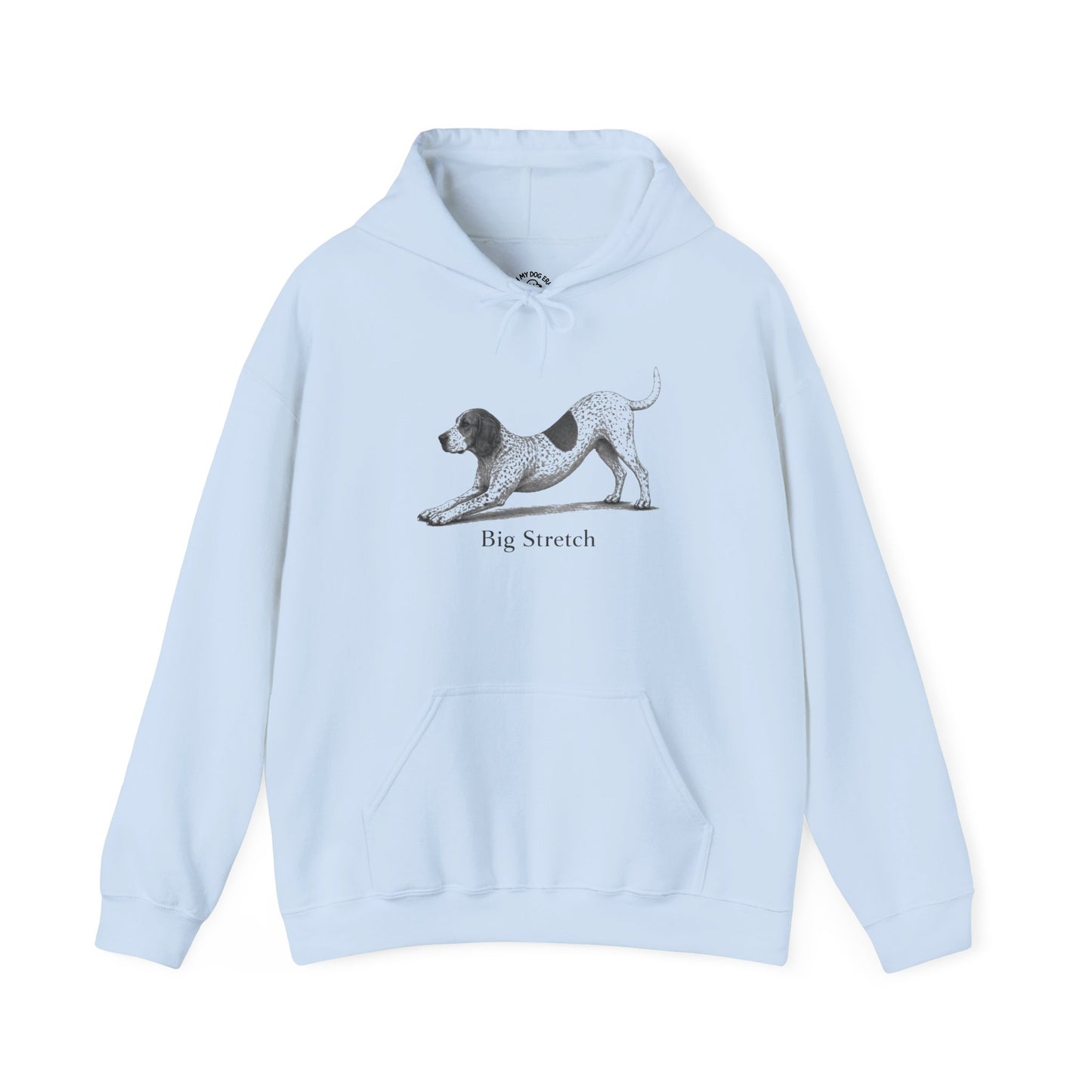 Big Stretch American English Coonhound - Hoodie (Red Tick Coonhound)