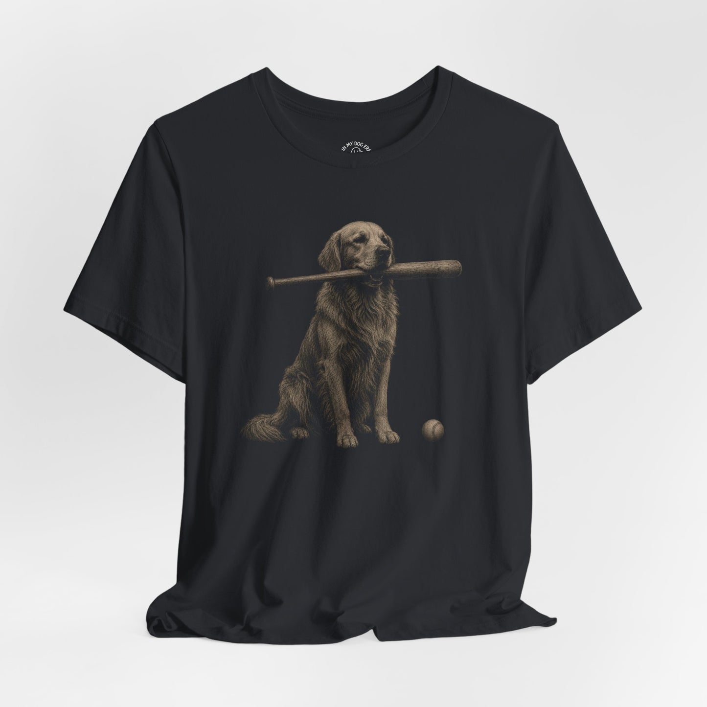 Bat Dog Golden Retriever T-Shirt