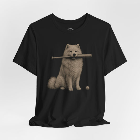 Bat Dog Samoyed T-Shirt