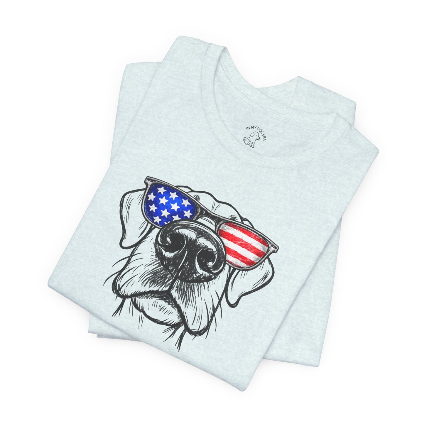 Red, White & BOOP Great Dane T-Shirt