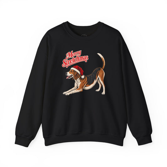American Foxhound Christmas Sweatshirt | Merry Stretchmas