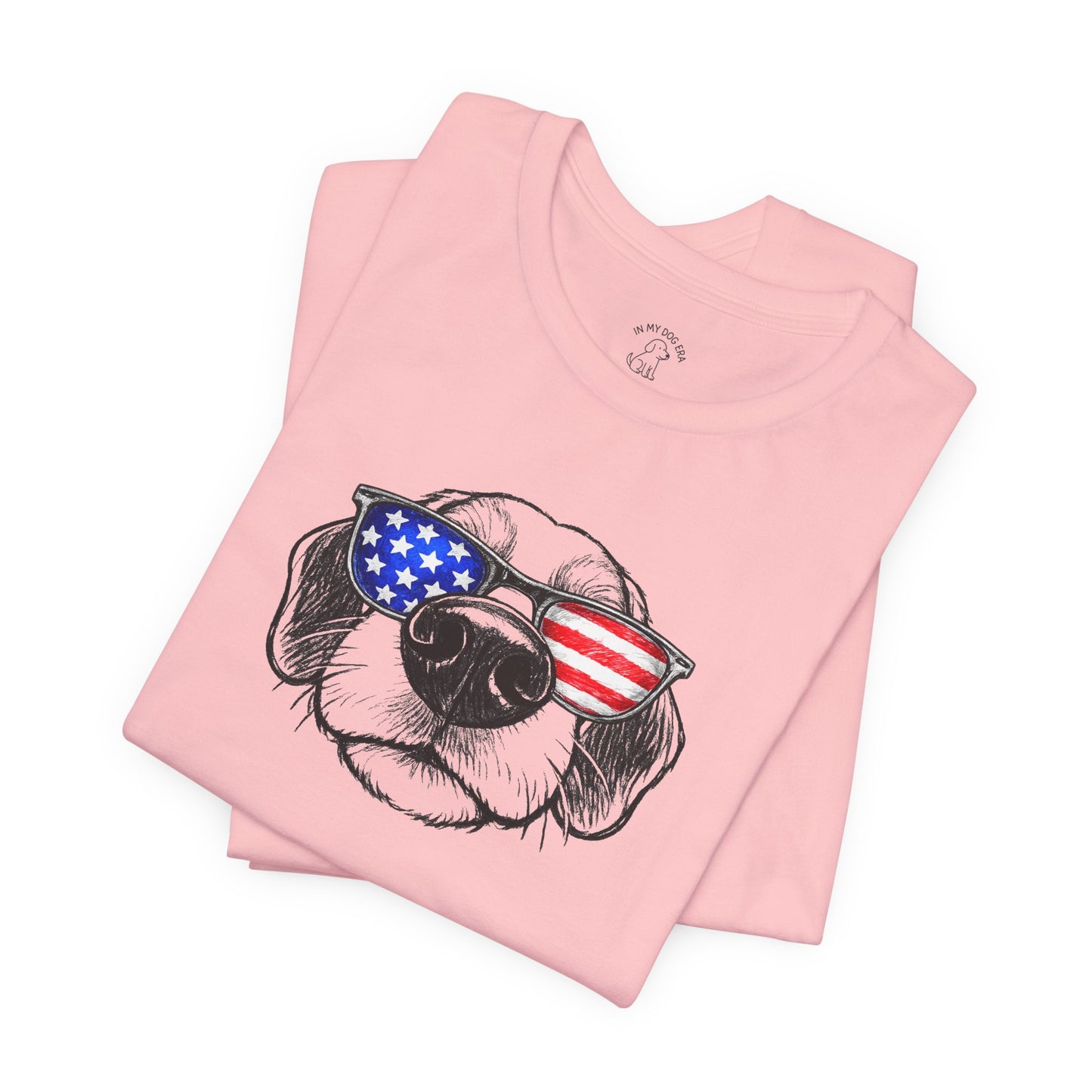 Red, White & BOOP Beagle T-Shirt