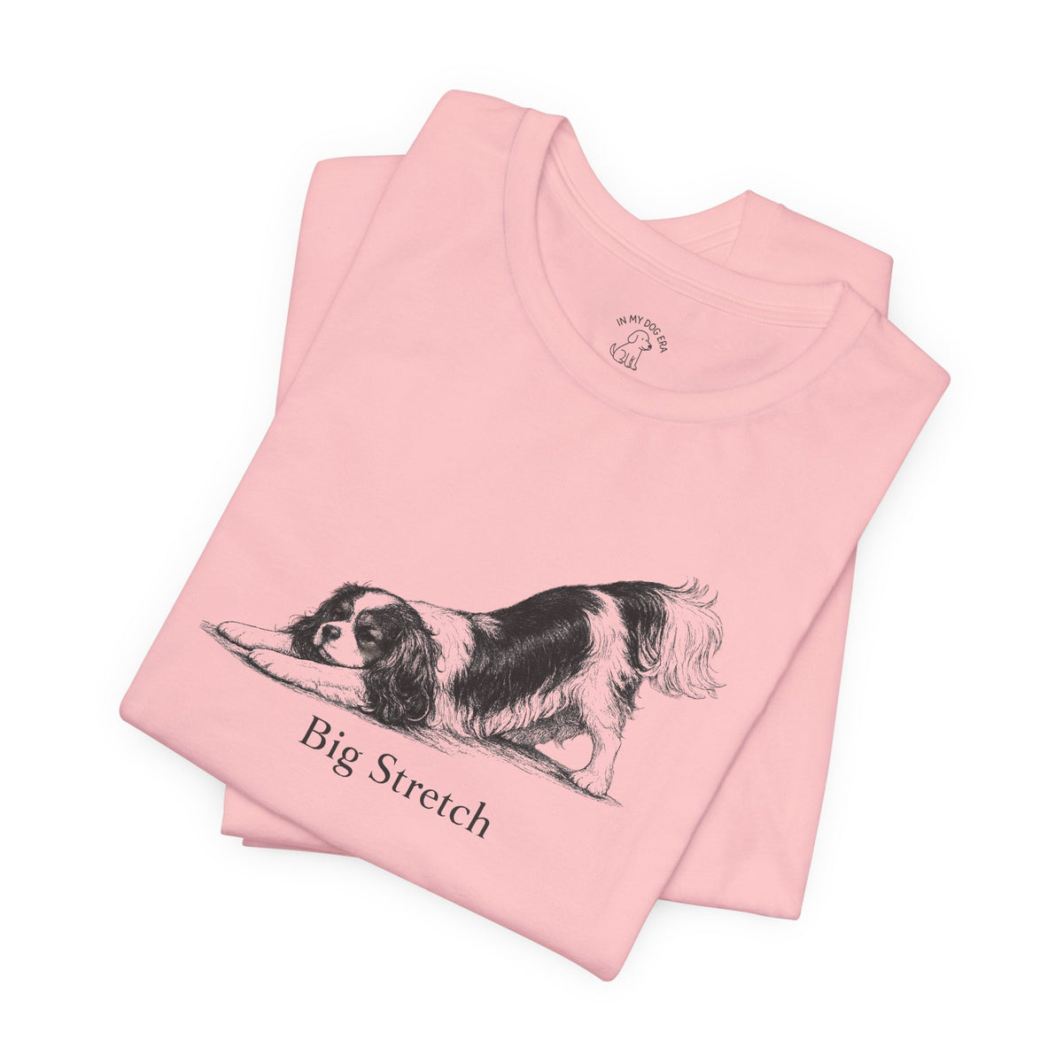Big Stretch Cavalier King Charles Spaniel T-Shirt