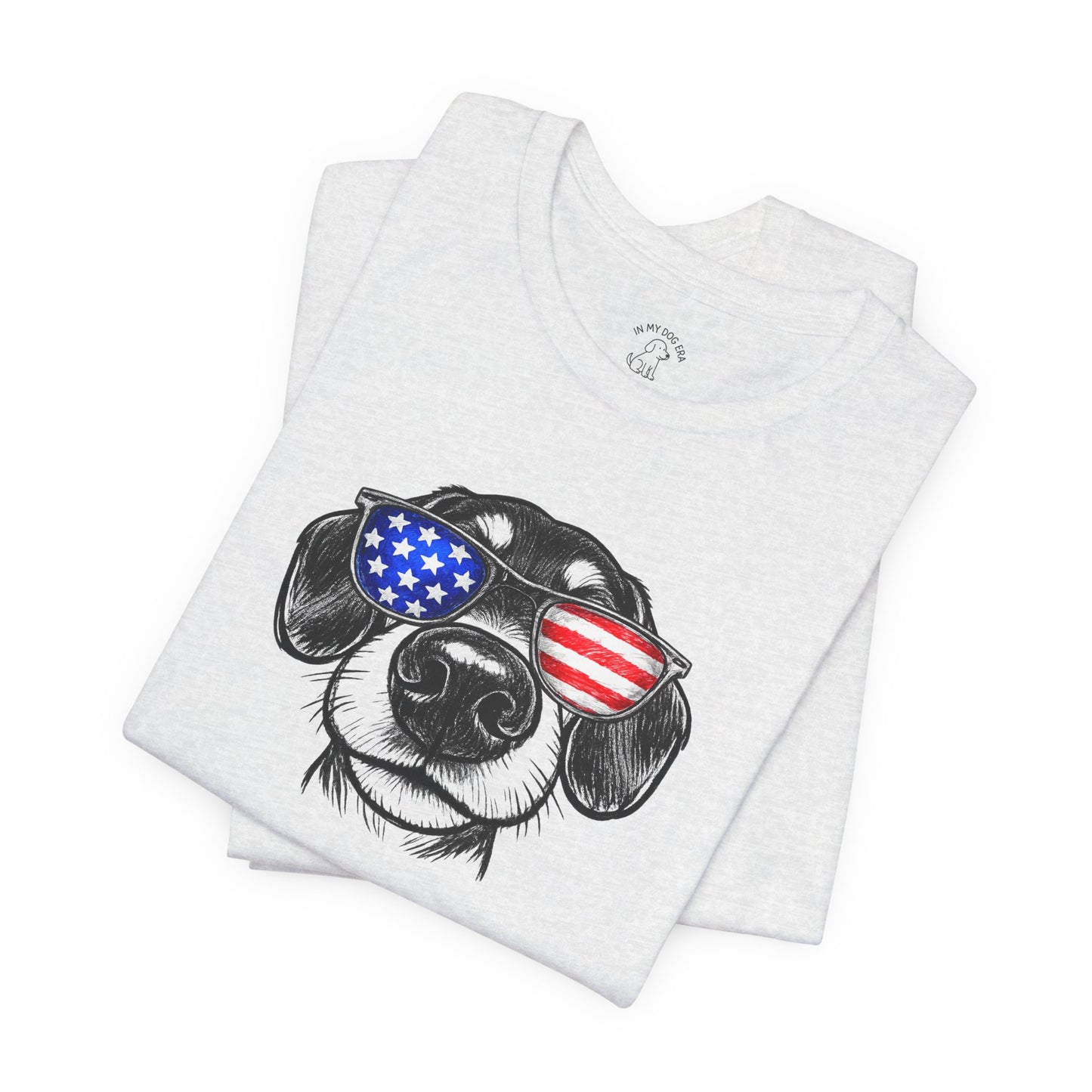 Red, White & BOOP Dachshund T-Shirt