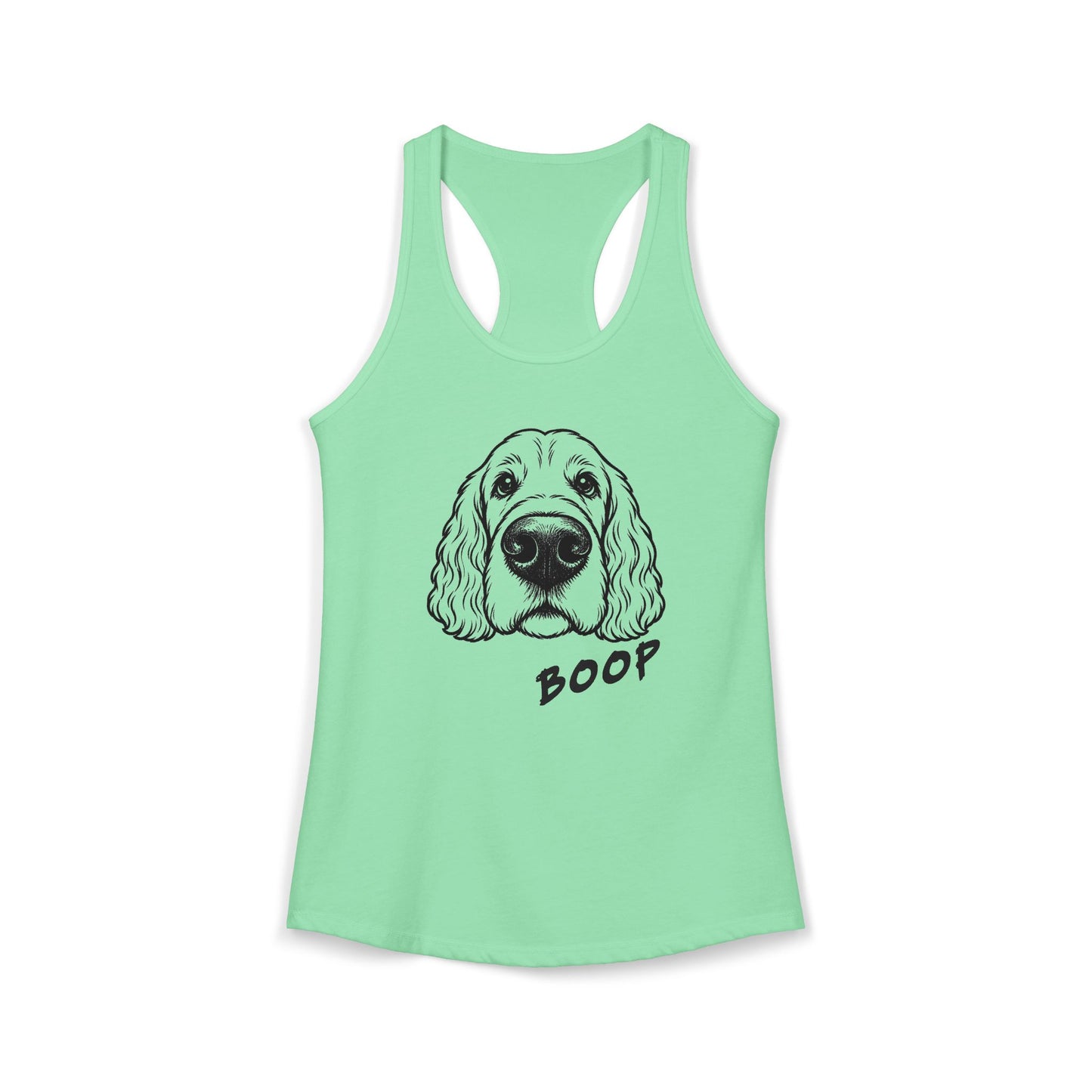BOOP Classic - English Cocker Spaniel - Women's Racerback Tanktop