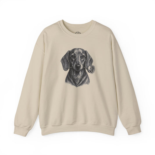 Dachshund Rose Collection Sweatshirt