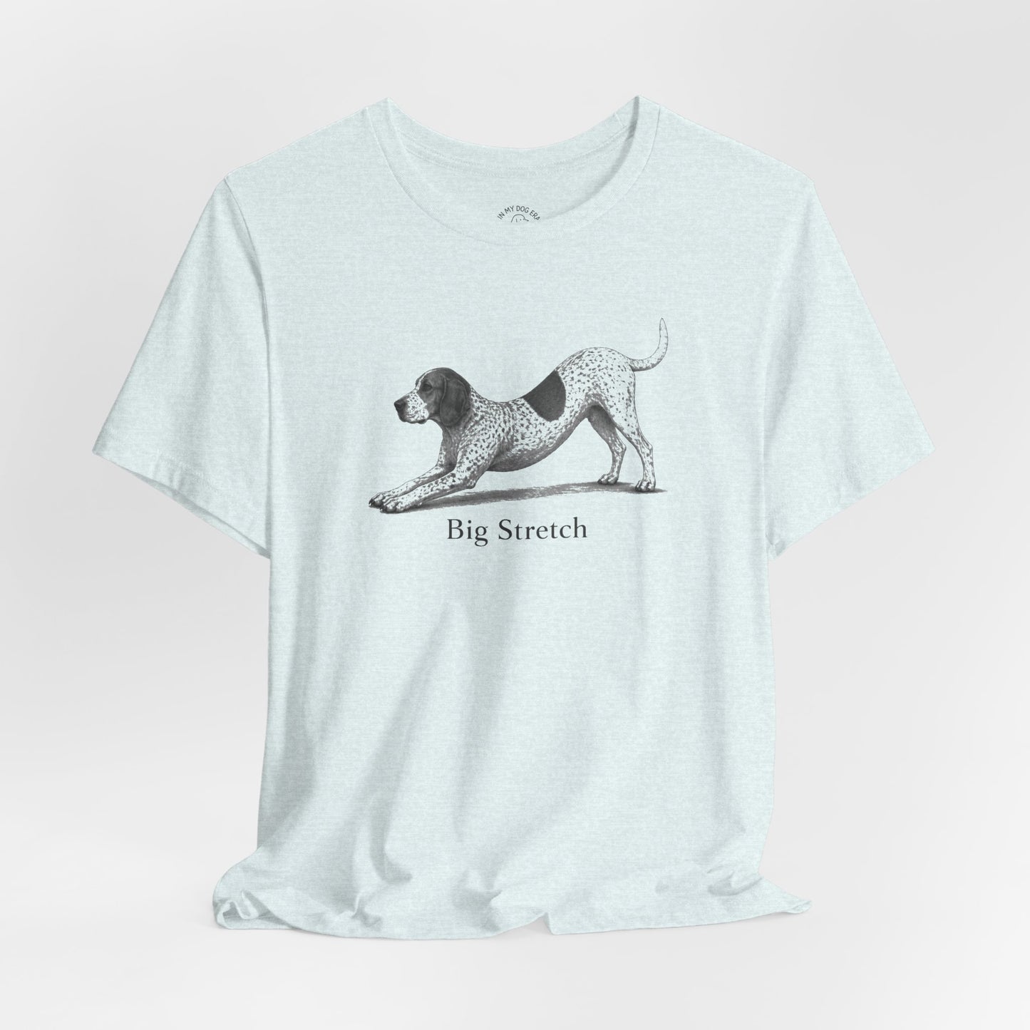 Big Stretch American English Coonhound T-Shirt (Red Tick Coonhound)